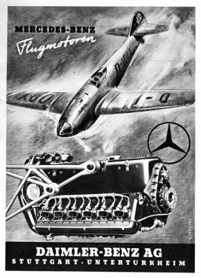 Mercedes Benz Flugmotoren Daimler Benz AG